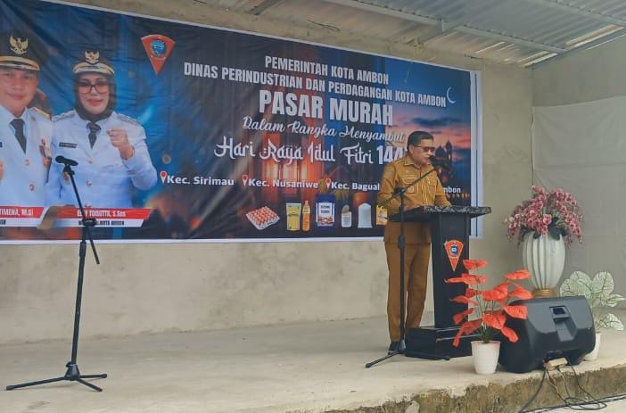 Tekan Lonjakan Harga, Pemkot Ambon Subsidi Sembako Rp 83 Ribu .