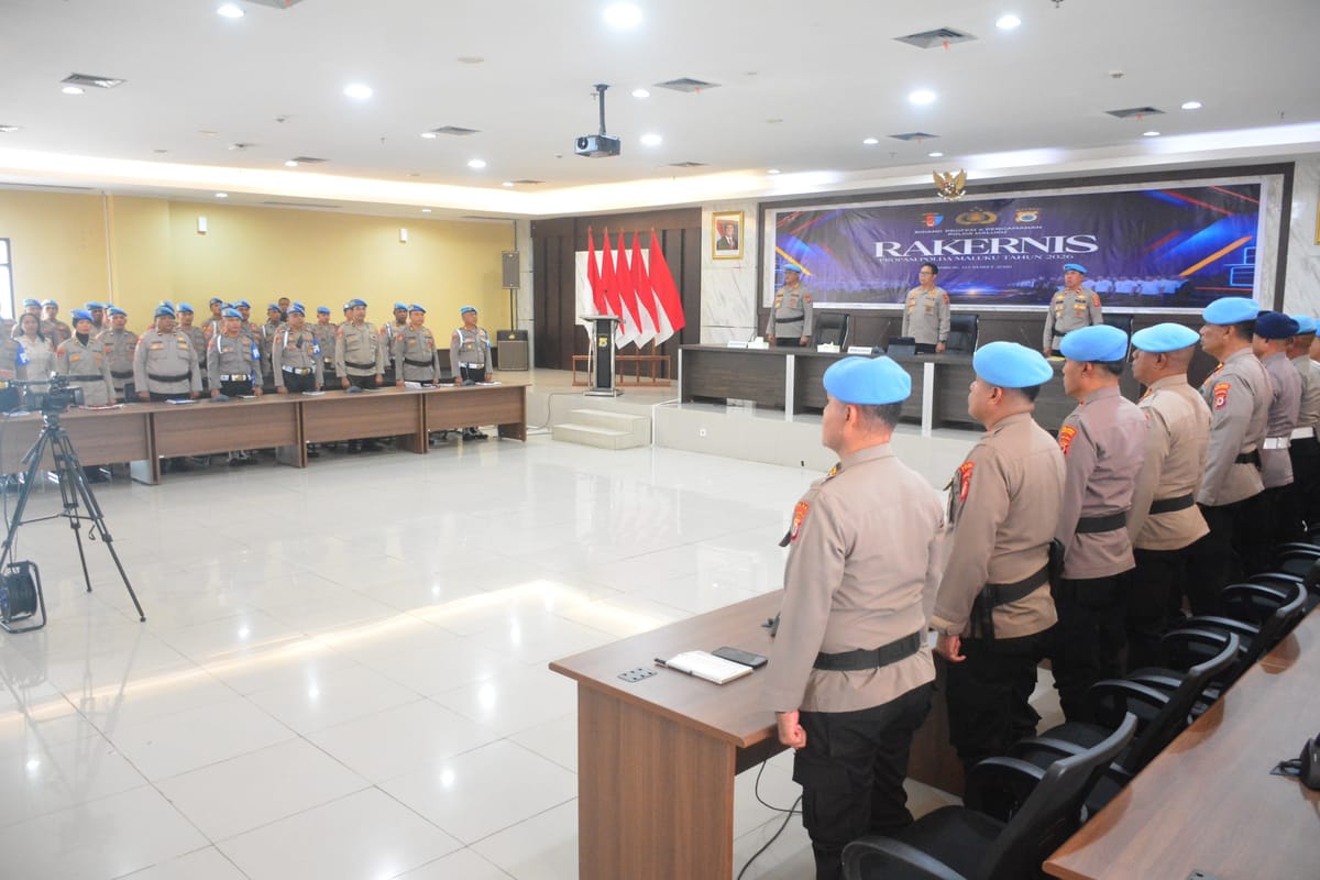 Propam Polda Maluku Gelar Rakernis 2026