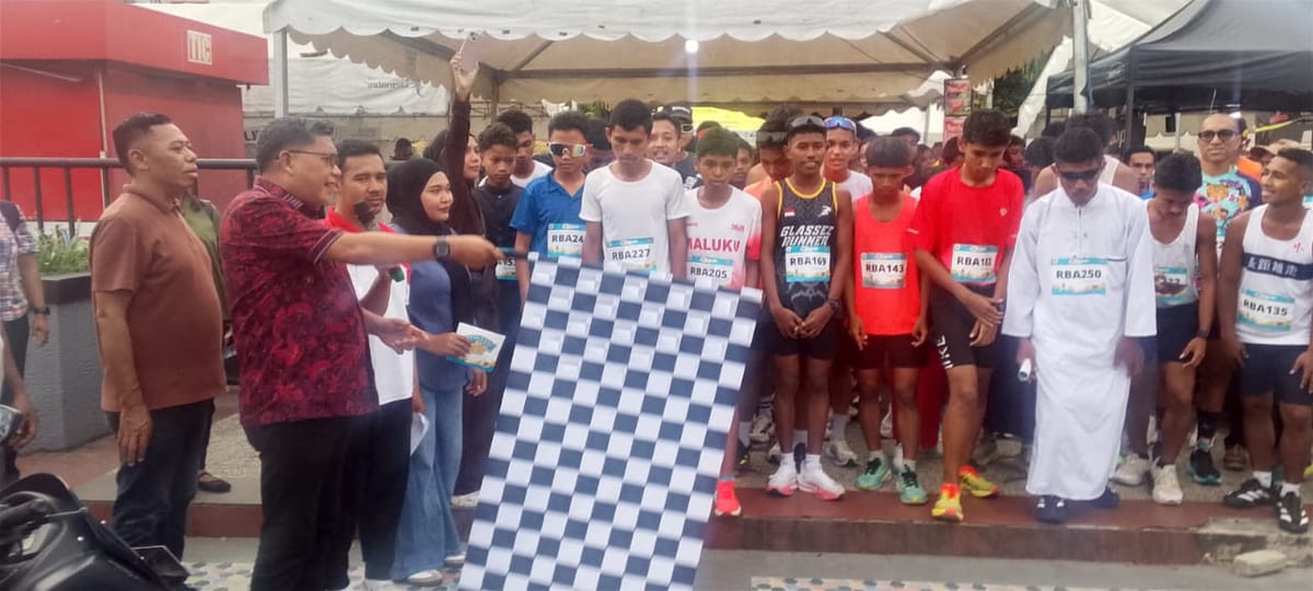 Runmadan 3K di Gong Perdamaian Dunia, Wali Kota Ambon Dorong Semangat Persaudaraan
