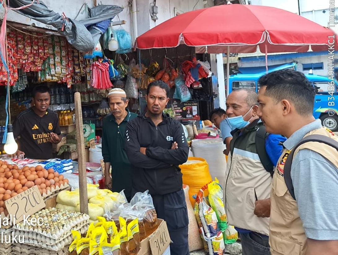 Pengawasan Diperketat Jelang Ramadan, Satgas Pangan Maluku Sidak Pasar Mardika Ambon