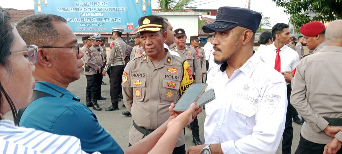 Dishub Kota Ambon Turun ke Jalan, Amankan Malam Takbiran