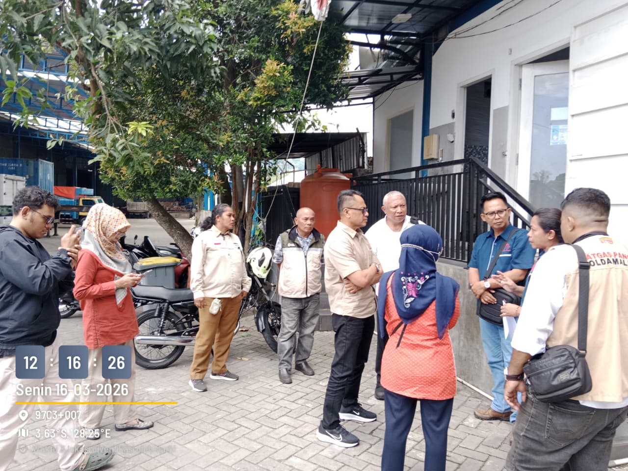 Satgas Pangan Polda Maluku Temukan Kenaikan Harga Telur dan Beras.