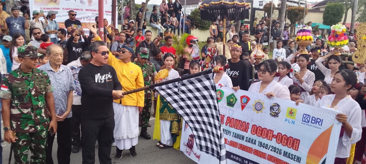 Pawai Ogoh-Ogoh menjelang hari  Raya Nyepi ,Gubernur Maluku Minta Jaga Toleransi