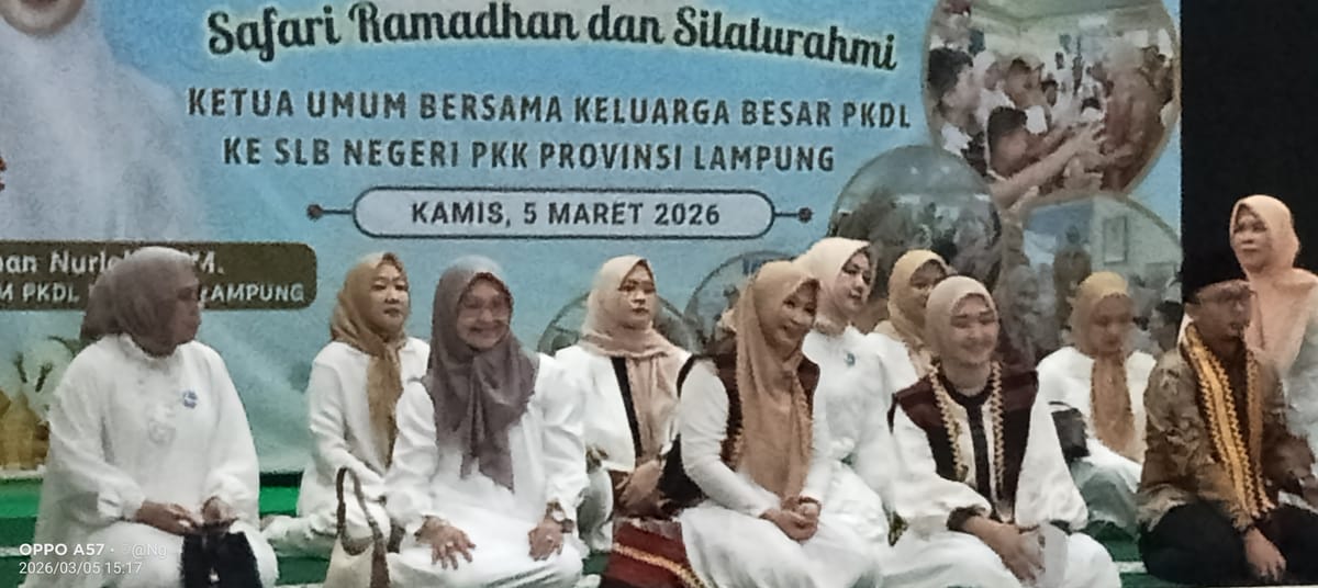 Safari Ramadhan dan Silaturahmi Bersama Siswa SLB Negeri PKK Provinsi Lampung