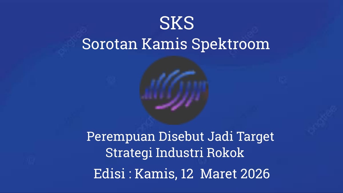 Perempuan Disebut Jadi Target Strategi Industri Rokok
