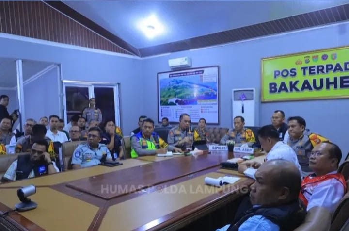 Kapolda Lampung Paparkan Kesiapan Pelaksanaan Operasi Ketupat Krakatau 2026