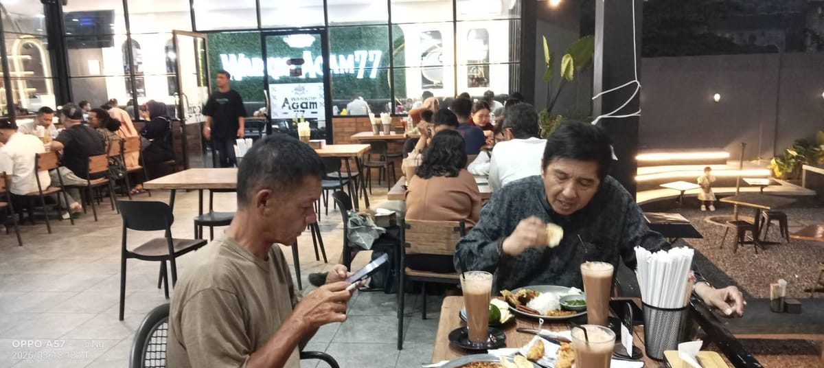 Surga Kuliner, Warkop Santai Berkonsep Modern di Bandarlampung