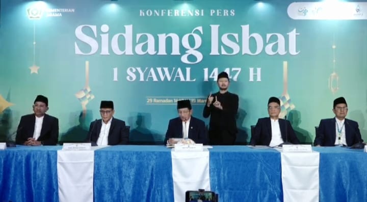 Sepakat, 1 Syawal 1447 Hijriyah Jatuh Pada 21 Maret 2026 Masehi