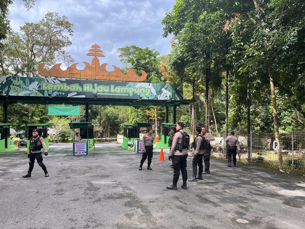 Ciptakan Rasa Aman & Nyaman Berlebaran, Polresta Bandarlampung Intensifkan Patroli Pengamanan