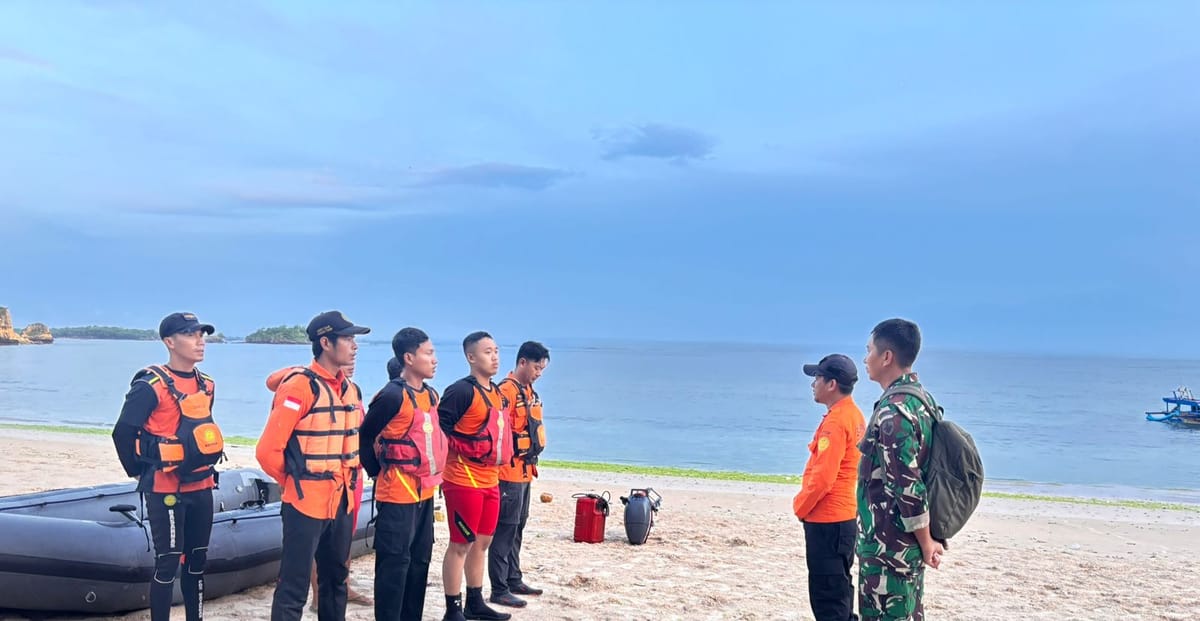 Selamatkan Keluarga, Pria asal Lombok Timur Hilang Terseret Ombak