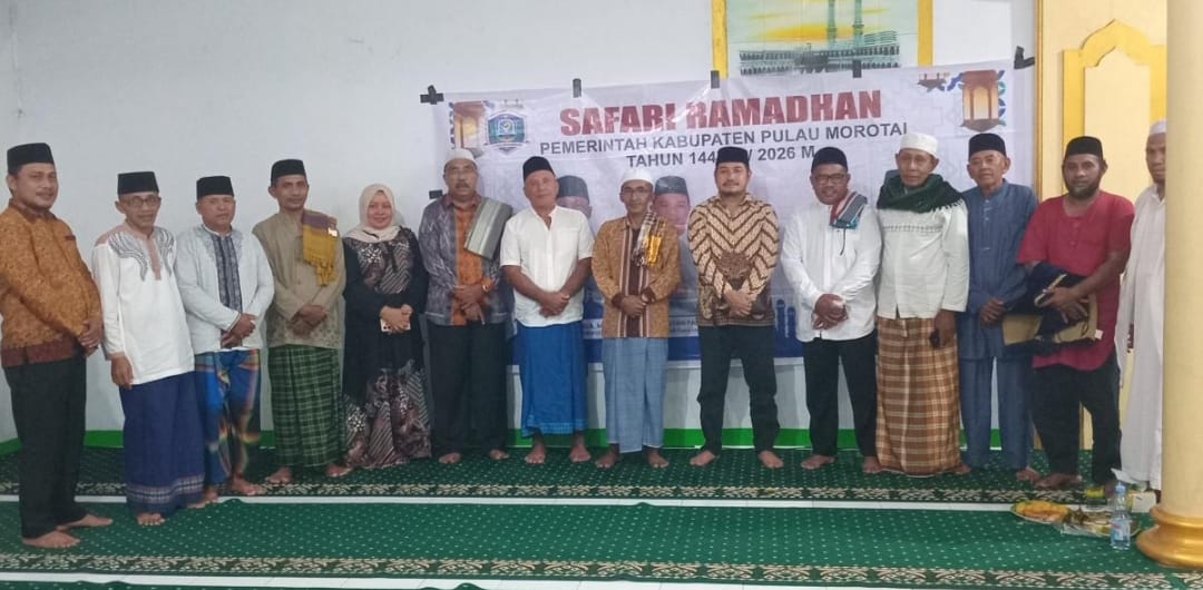 Program Masjid Ramah Mudik Jadi Sororan Pada Safari Ramadhan Kemenag dan Pemda Morotai