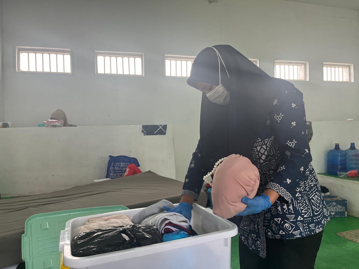 Lapas Perempuan Ternate Lakukan Penggeledahan Rutin Blok Hunian Penguatan Keamanan dan Ketertiban