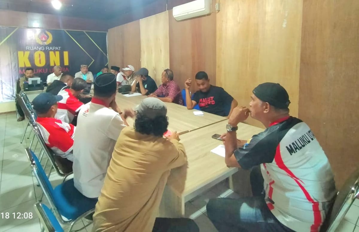 Persiapan Porprov V Maluku Utara, 25 Cabor Telah Selesai Diverifikasi