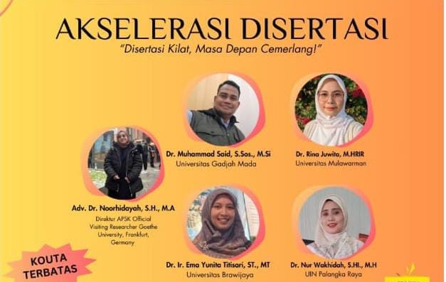 Akselerasi Disertasi 2026: Bangun Ideologi Peneliti, Bukan Sekadar Kejar Wisuda