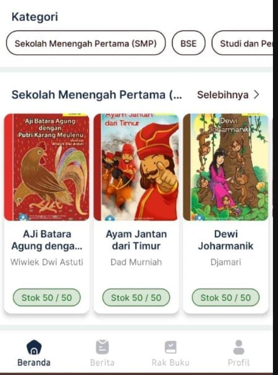 MTsN 2 Palangka Raya Hadirkan Perpustakaan Digital, Akses Bacaan Kini di Ujung Gawai