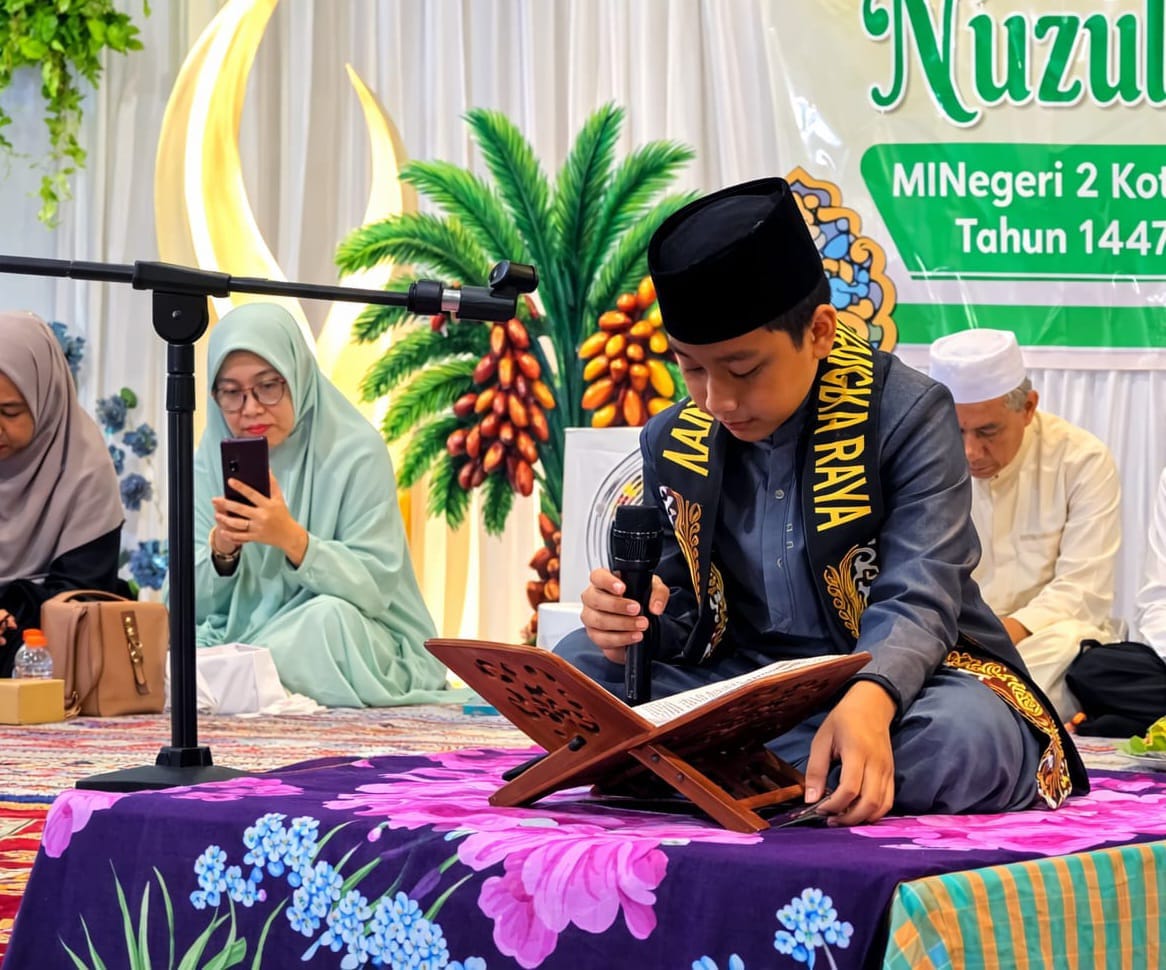 Haflah Tilawatil Qur’an MIN 2 Palangka Raya Hadirkan Qori Juara MTQ Internasional