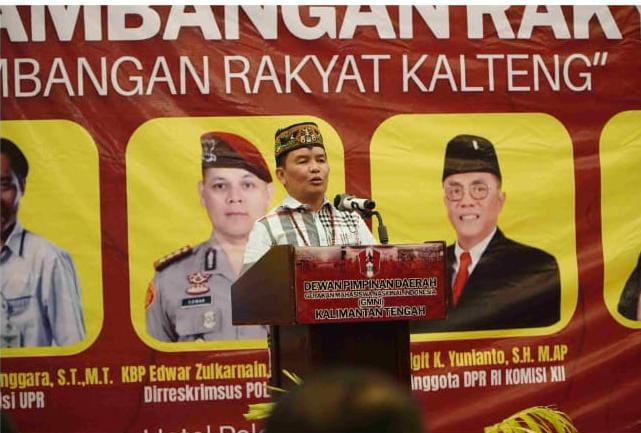 Gubernur Kalteng Dorong GMNI Jadi Motor Solusi Tambang Rakyat Berkeadilan