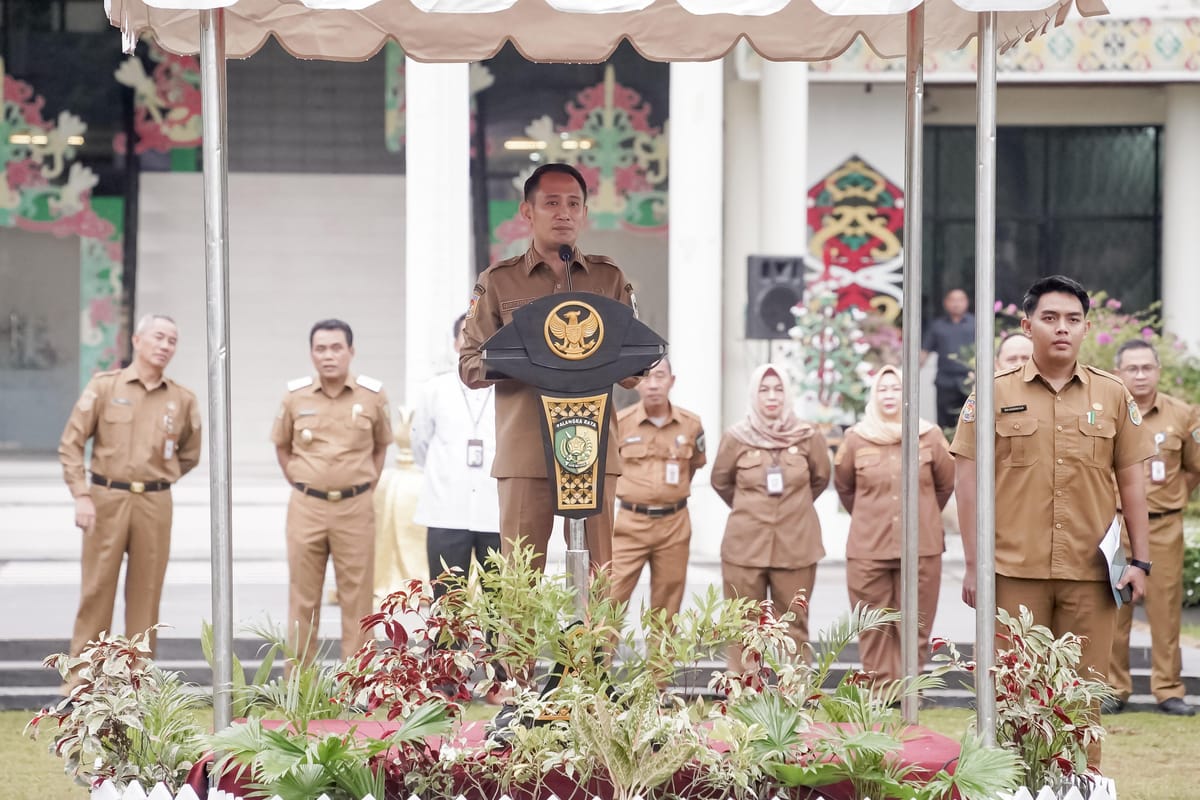 Apel Akbar dan Halal Bihalal, Wali Kota Tekankan Disiplin ASN Pasca-Lebaran