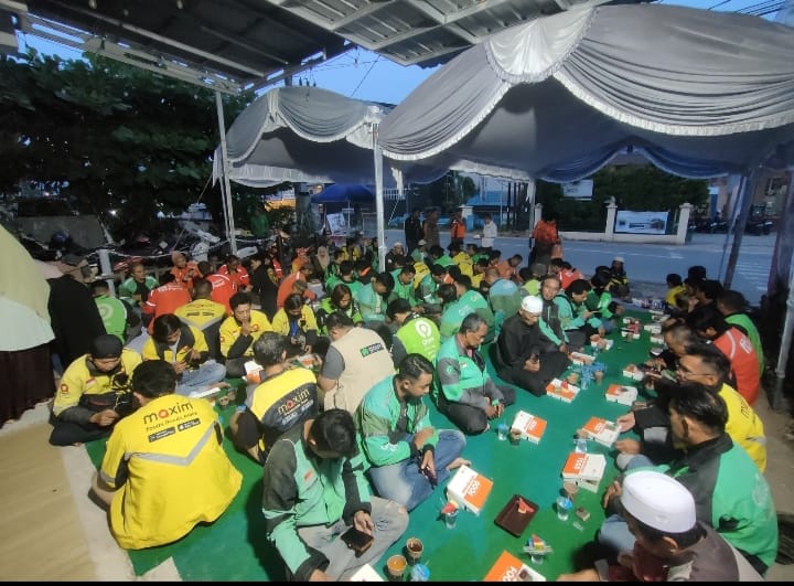 200 Paket Berbuka Puasa Tersalurkan, Amanah Donatur Tersampaikan