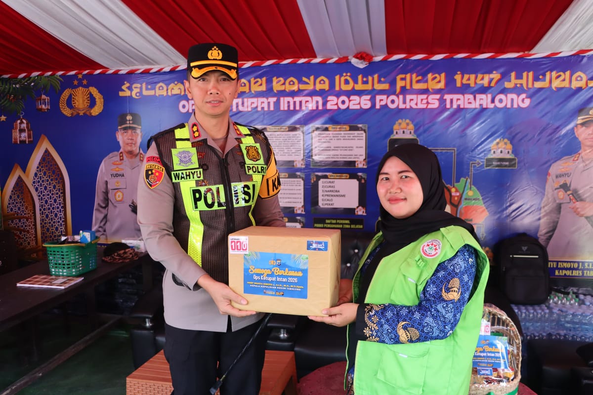 Kapolres Tabalong Cek Pospam dan Posyan, Pastikan Arus Mudik Aman dan Lancar