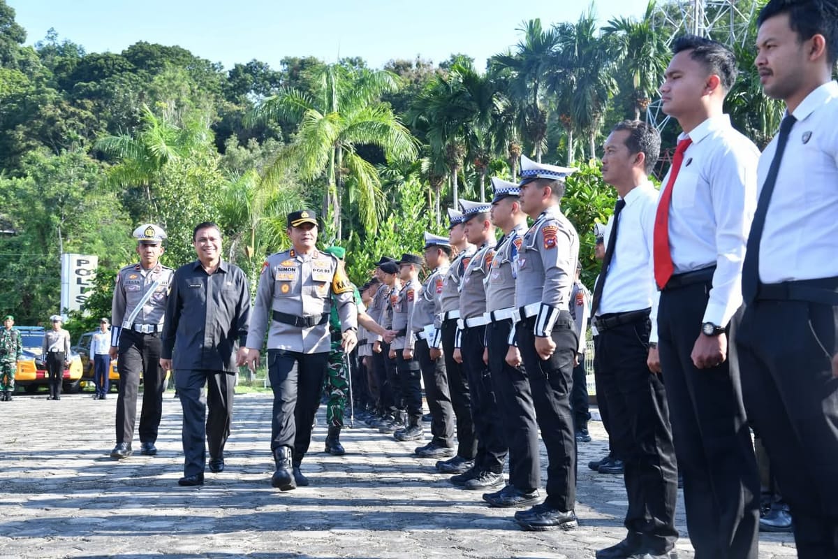 Apel Operasi Ketupat Singgalang 2026 Digelar di Sawahlunto, Pemko dan Polres Perkuat Pengamanan Idul Fitri