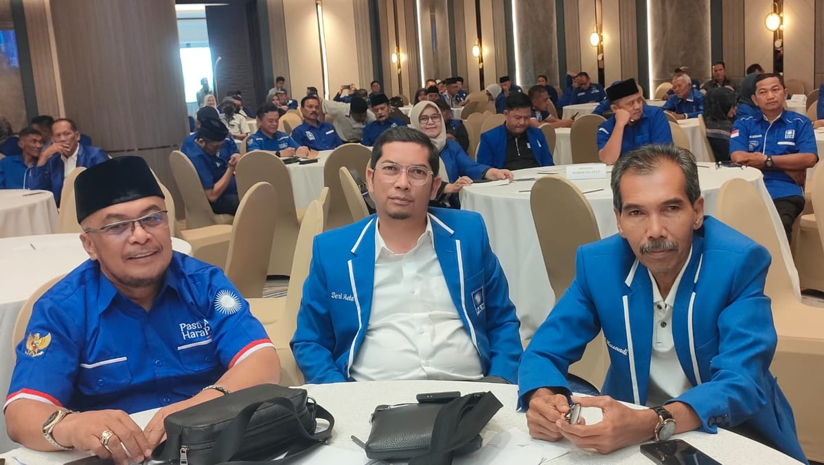 Peluang Deri Asta Nahkodai PAN Sawahlunto 2025 - 2030 Semakin Menguat, Usai Ditetapkannya 7 Formatur oleh Zulkifli Hasan