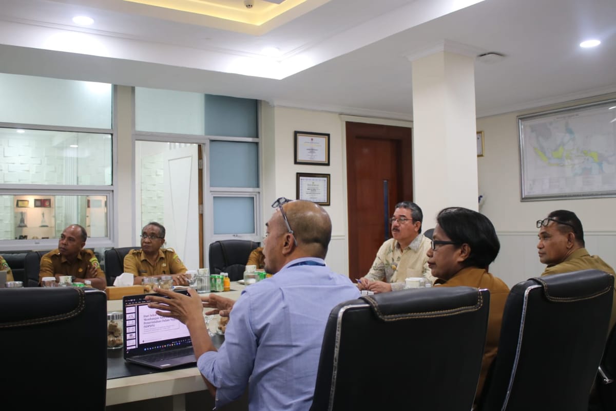 Gubernur Maluku dan Dinas Kominfo Bahas Portal Satu Data Maluku dan Penguatan Publikasi Pemerintah