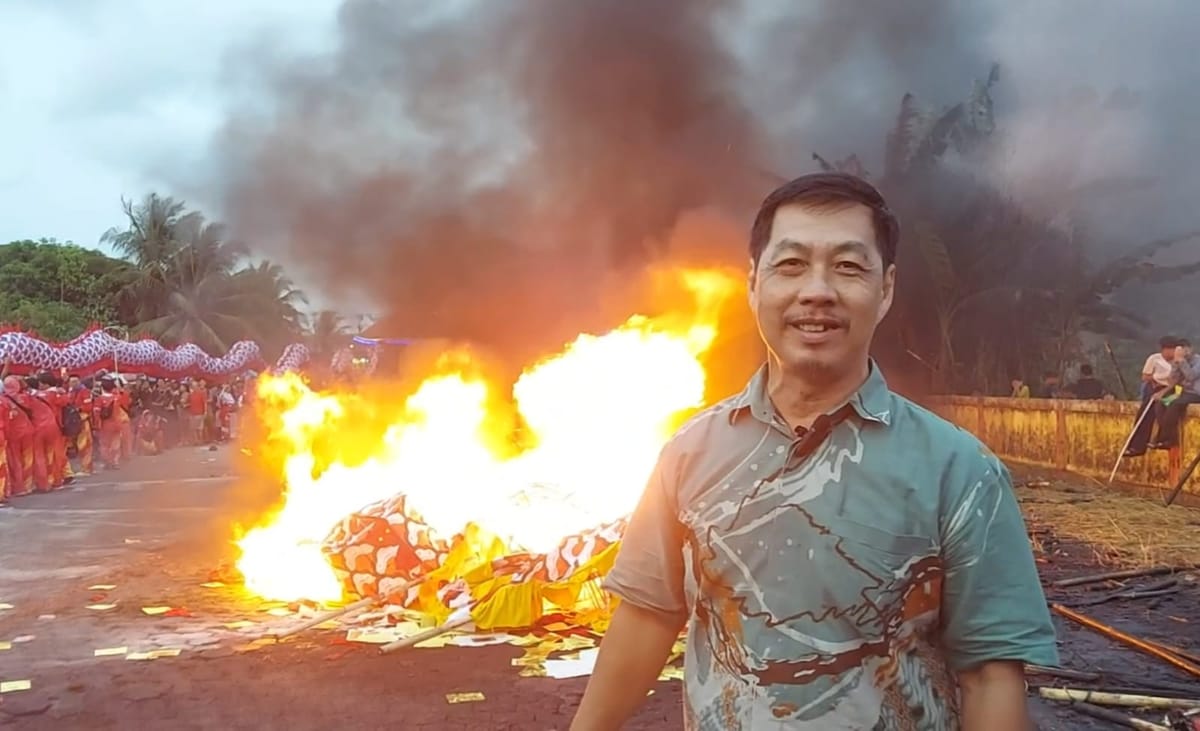 Ritual Bakar 49 Naga Tutup Perayaan Cap Go Meh Pontianak 2026