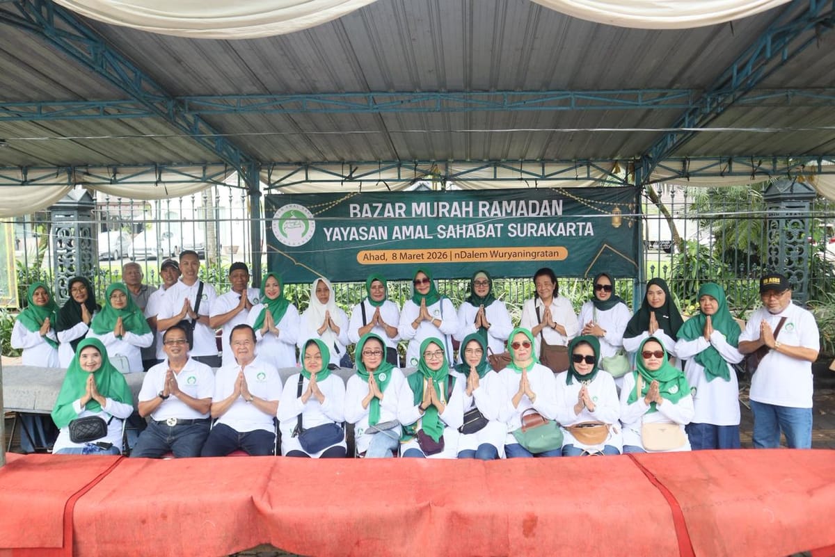 Bazar Murah Di CFD Solo, Rp 10.000 Harga Paket Sembako