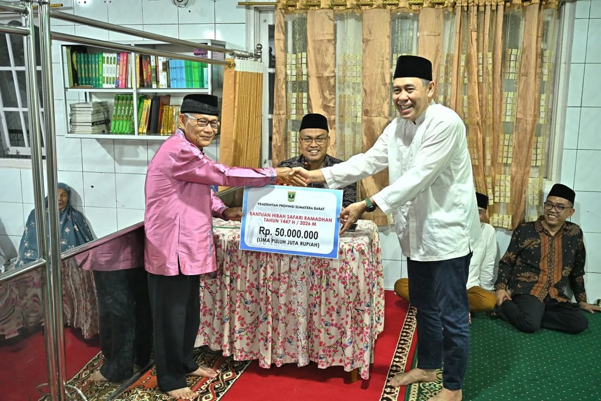 Safari Ramadan di Padang Panjang, Sekda Sumbar Tekankan Silaturahmi dan Penguatan Pendidikan Berkarakter