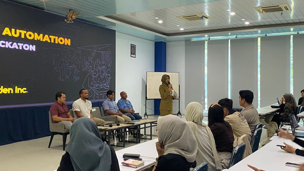 AI Automation Hackathon, Di Solo Technopart Diminati Gen Z