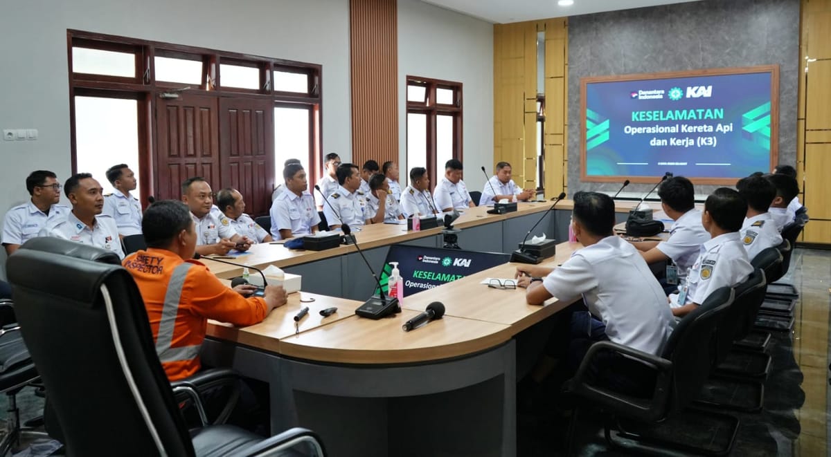 KAI Daop 7 Madiun Refresh Kompetensi PPKA Perkuat Keselamatan Perjalanan KA