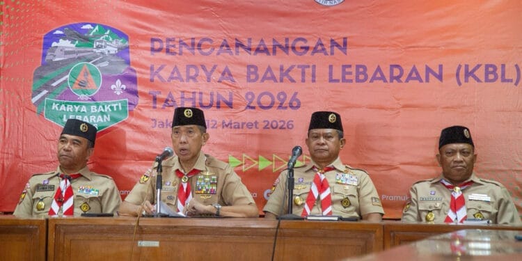 Karya Bakti Lebaran Agenda Tahunan Yang Menjadi Tradisi Pengabdian Gerakan Pramuka