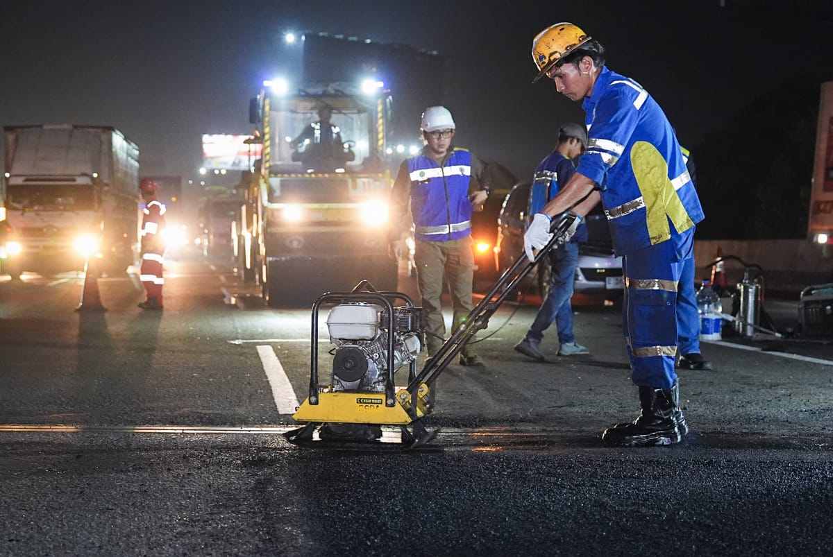 Jasa Marga Kebut Pekerjaan Preservasi Seluruh Jalan Tol Agar Mudik Lebaran Aman dan Nyaman