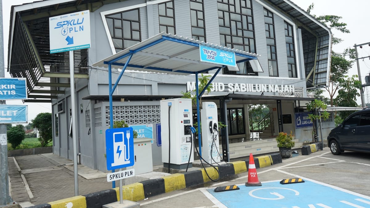 189 SPKLU Tersedia di Rest Area Jalan Tol Layani Masyarakat Mudik Lebaran