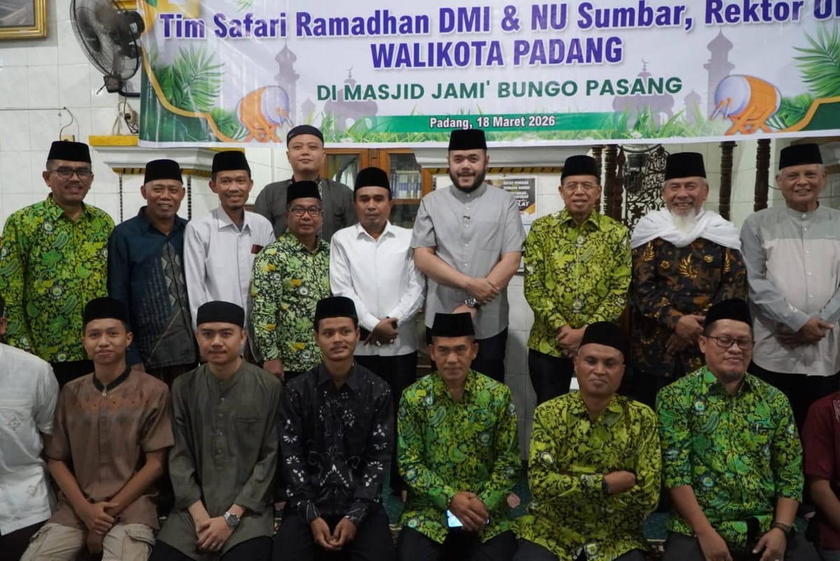 Safari Ramadan DMI Sumbar di Kota Padang, Masjid Sebagai Pusat Peradaban
