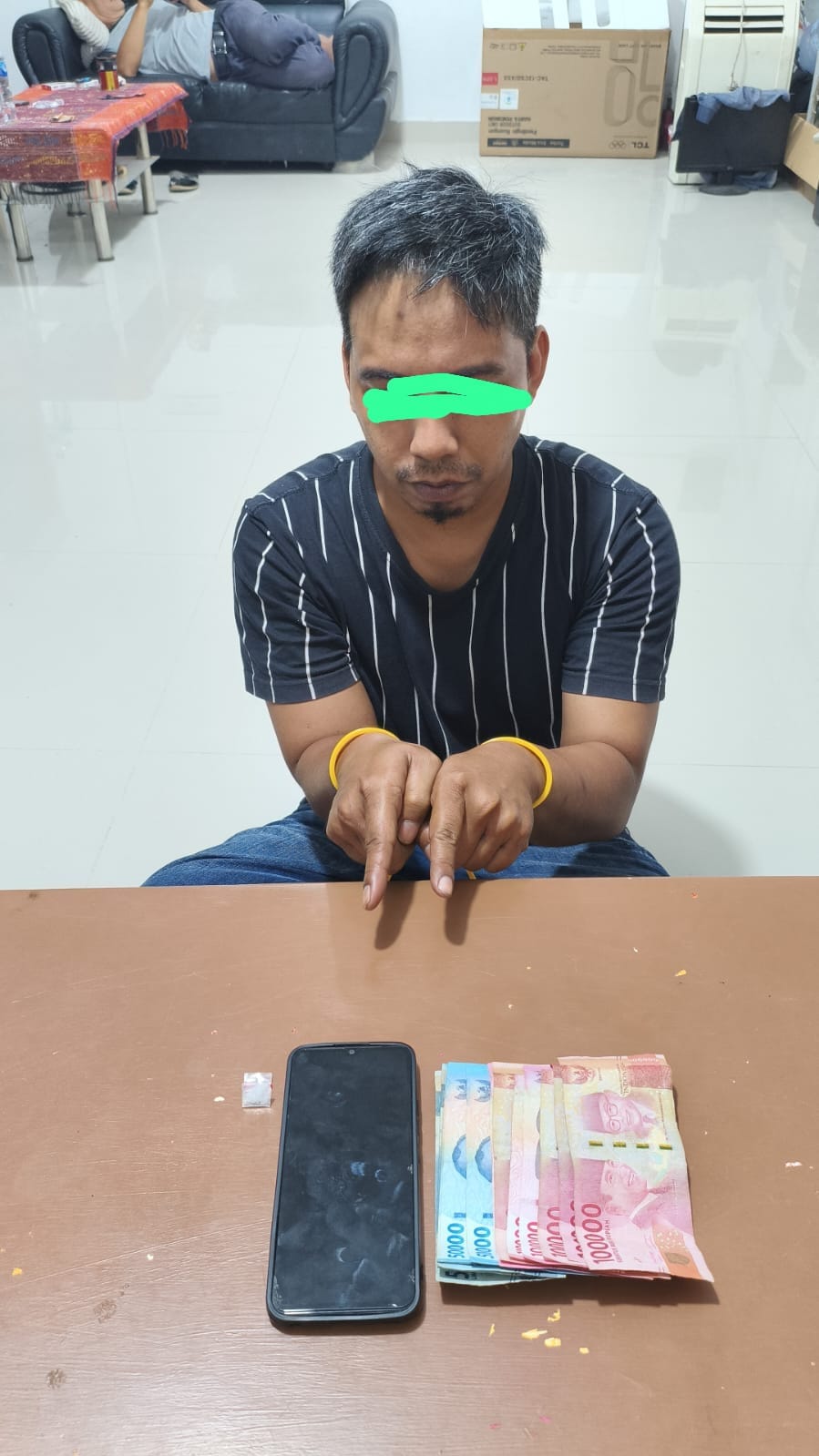 Polsek Mandau Ungkap Kasus Sabu di Bathin Salopan, Satu Tersangka Diamankan