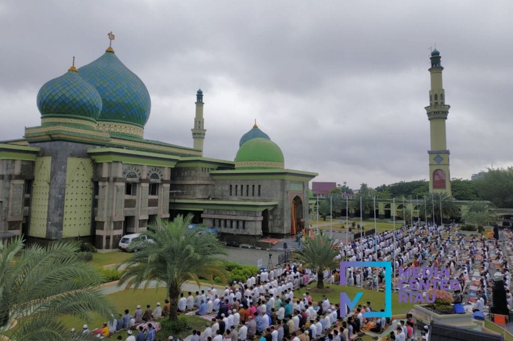 Pemprov Riau Siapkan 3 Titik Sholat Idul fitri 1447 H