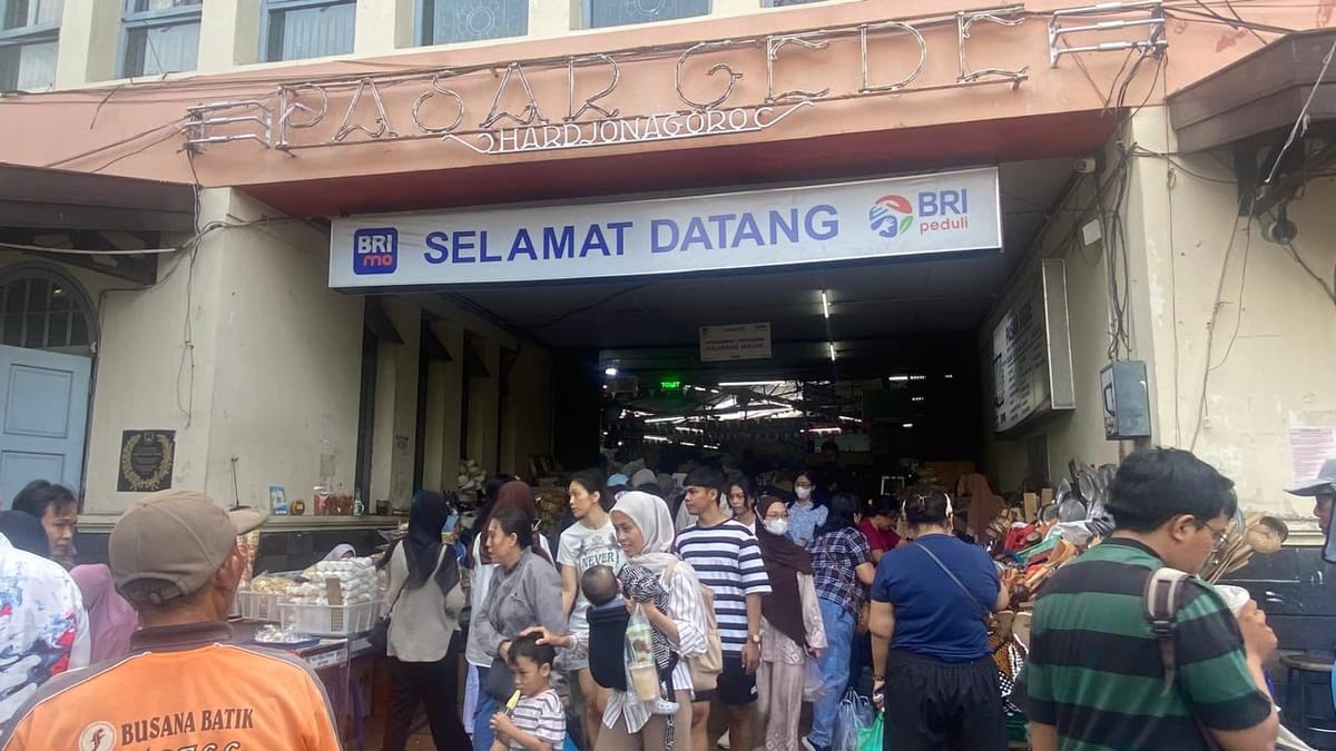 Pasar Gede Solo, Masih Memiliki Magnet Bagi Pemudik