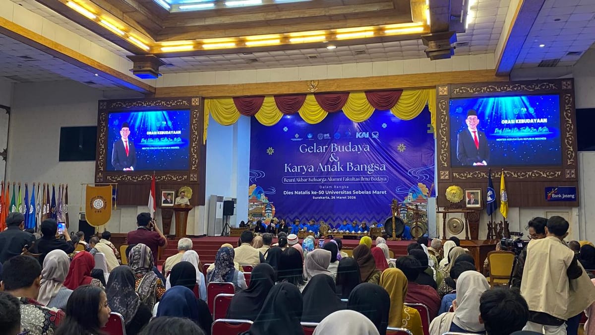 Gelar Budaya Dan Karya Anak Bangsa Di UNS, Ajang Ketemu Alumni.
