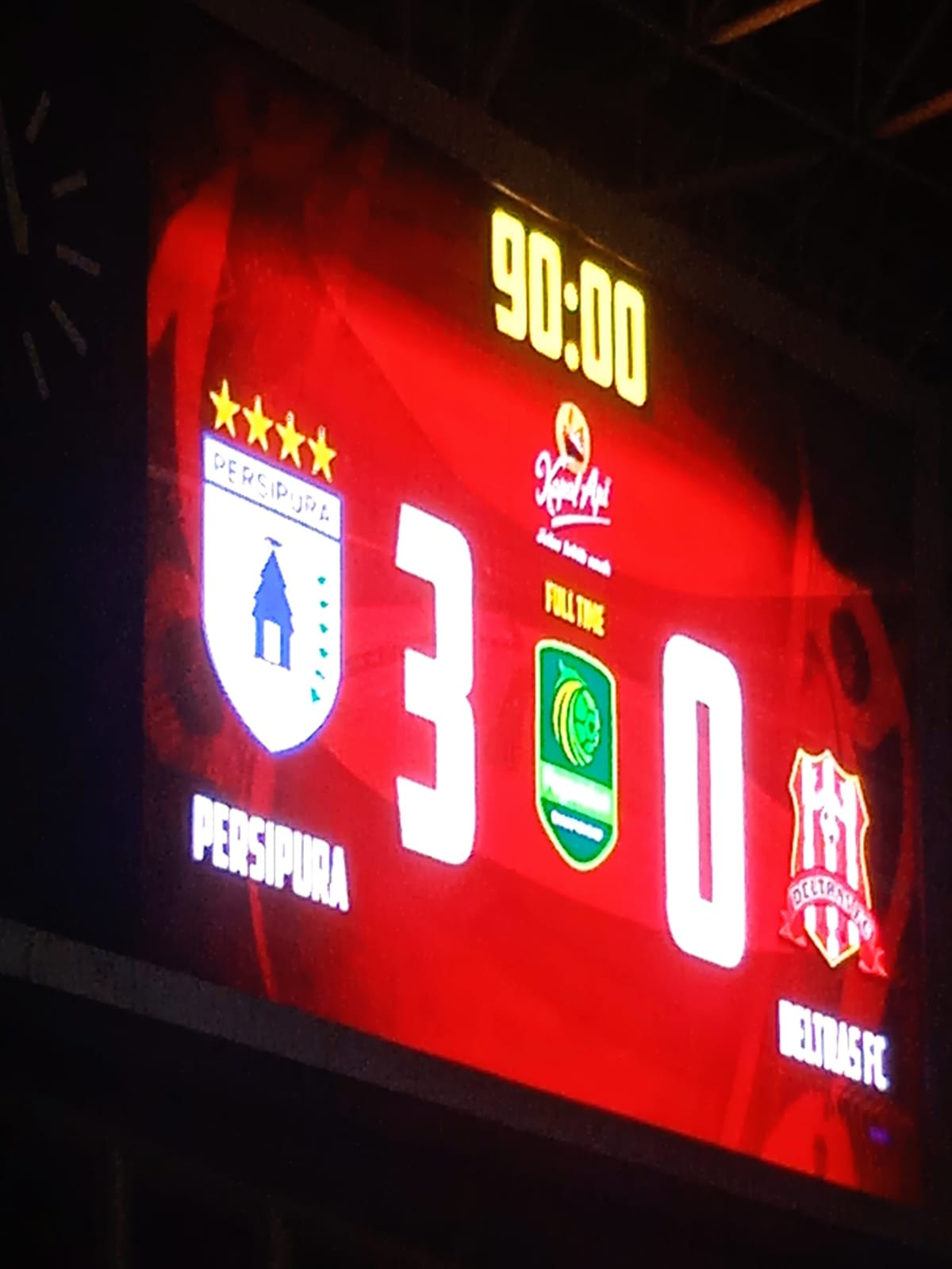 Persipura Bangkit! Hentikan Tren Buruk, Gilas Deltras 3-0 di Jayapura