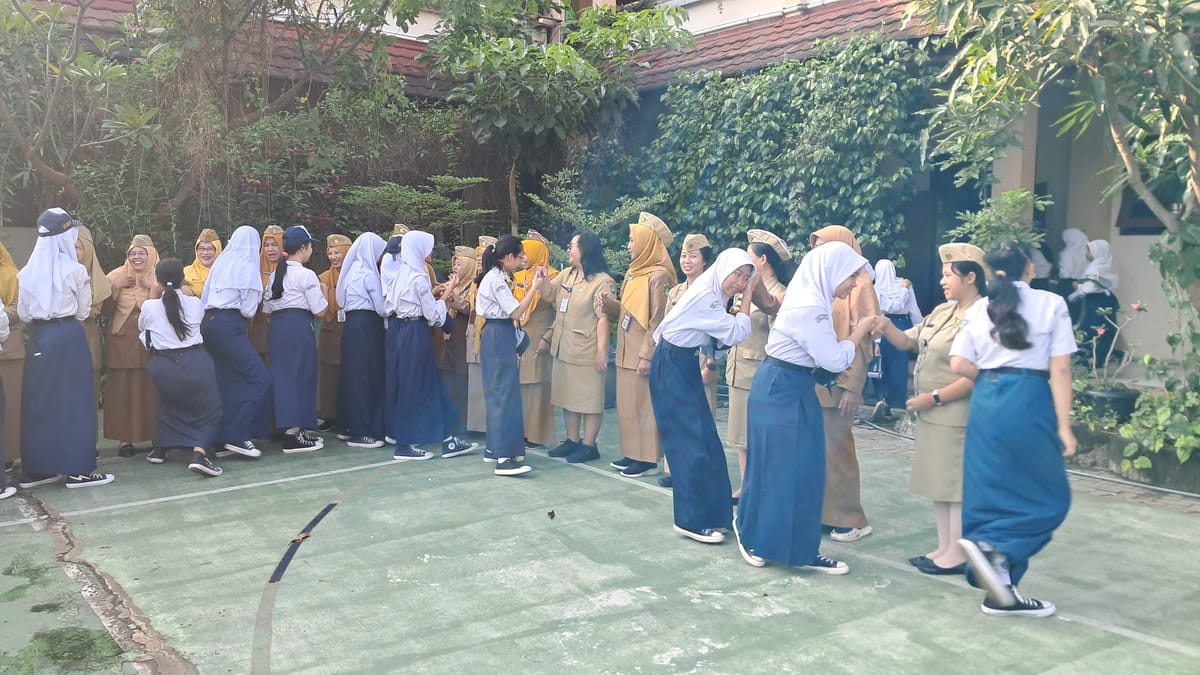 Hari Pertama Masuk Sekolah Di Solo, Gelar Halal Bihalal