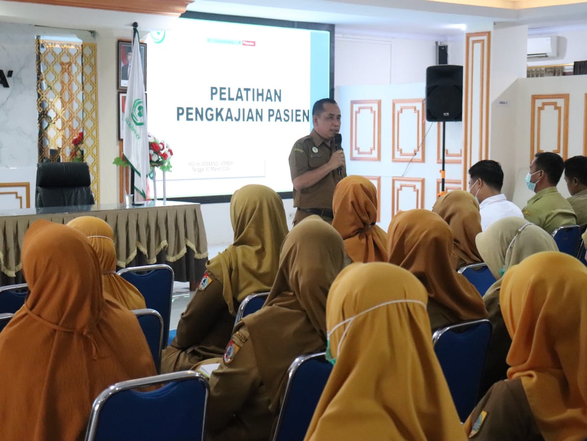 Dorong Pelayanan Berkualitas Dan Aman, RSD dr Soebandi Gelar Sosialisasi Pengkajian Pasien