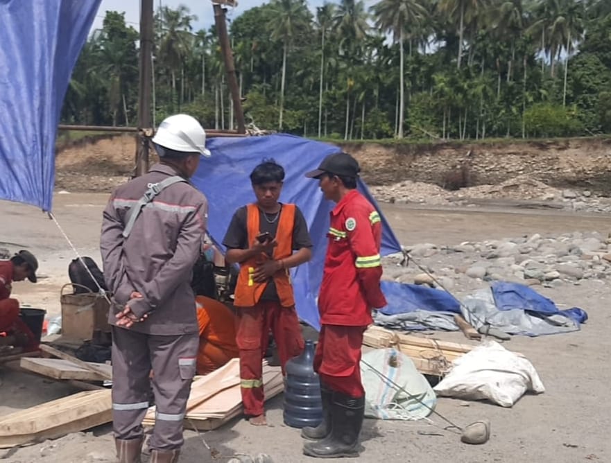 Pembangunan Jembatan Permanen Salah Sirong Aceh Mulai Tahap Awal