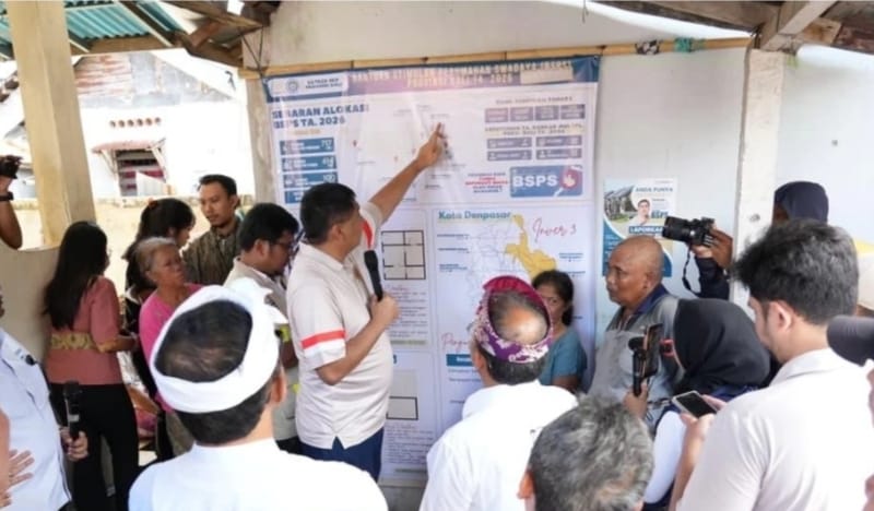 Alokasi Bedah Rumah di Bali  Meningkat Menjadi 1.800 Rumah di 2026