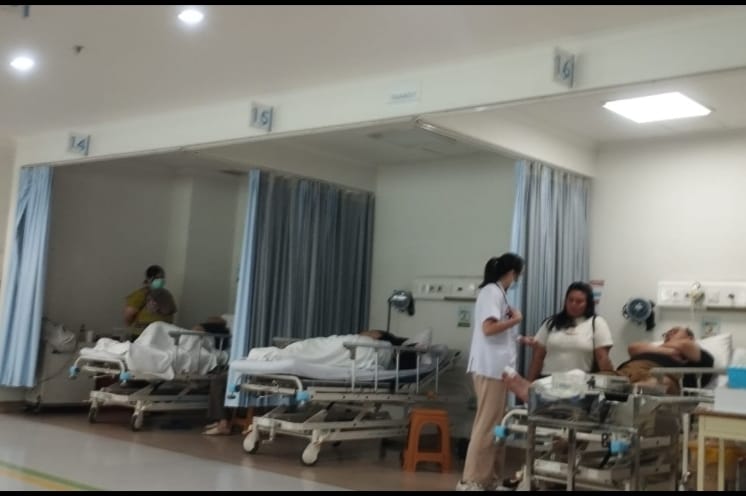 Libur Lebaran Usai Pelayanan IGD Rumah Sakit Banyak Dikunjungi Pasien.
