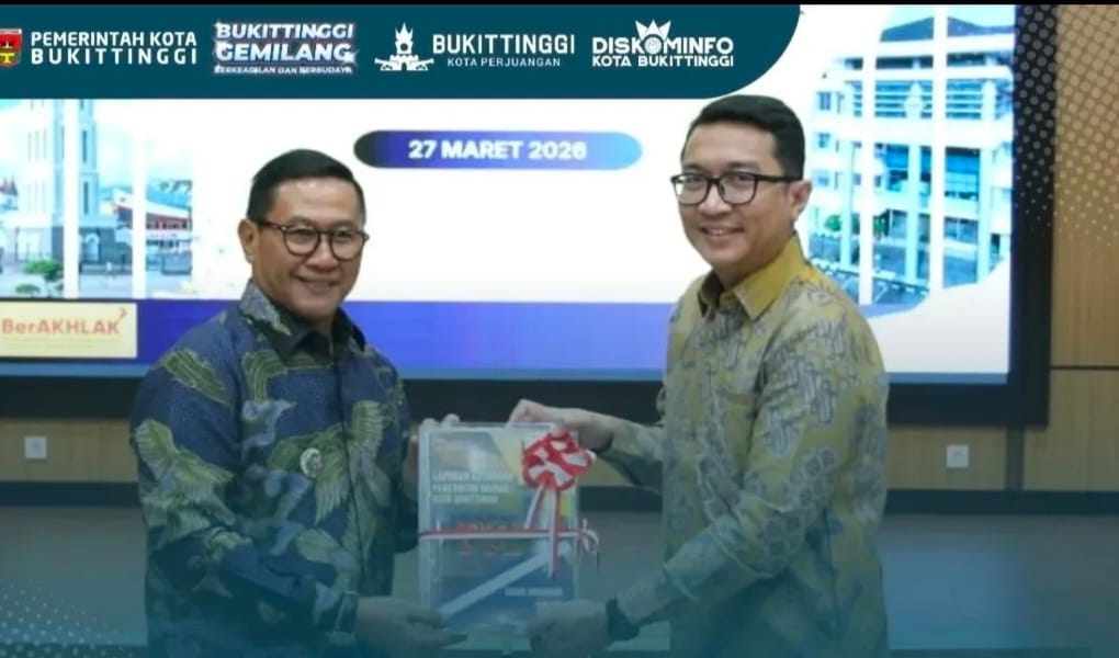 Wako Ramlan Nurmatias Serahkan Laporan Keuangan 2025 ke BPK
