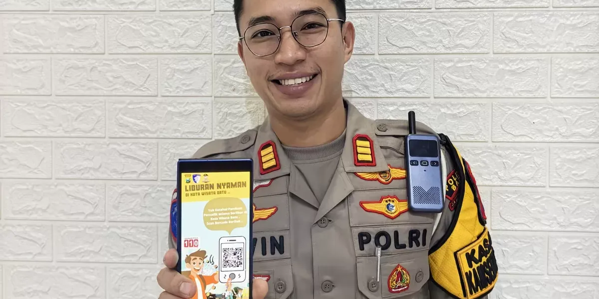 Cukup Scan QR! Inovasi SIWAN RESTU Polres Batu Jadi Senjata Ampuh Hadapi Ledakan Wisatawan Lebaran