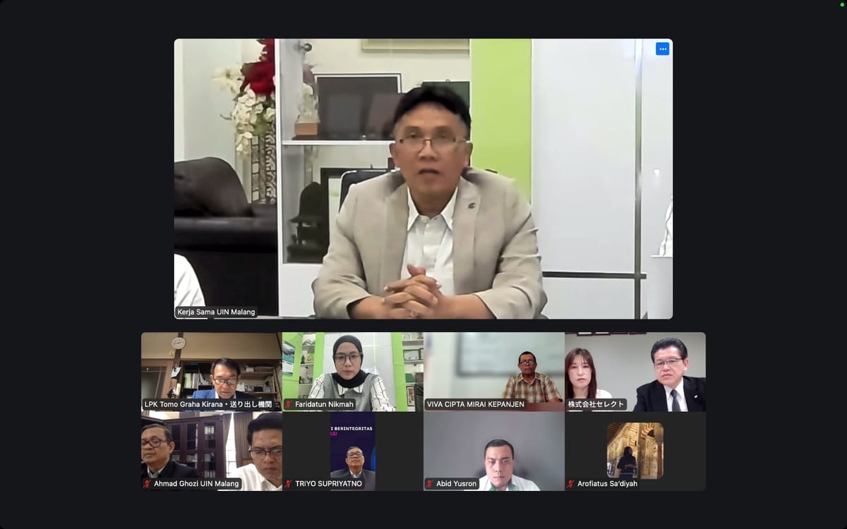 UIN Maliki Buka Peluang Internship dan Kerja di Jepang Lewat Kerja Sama Select Hiroshima