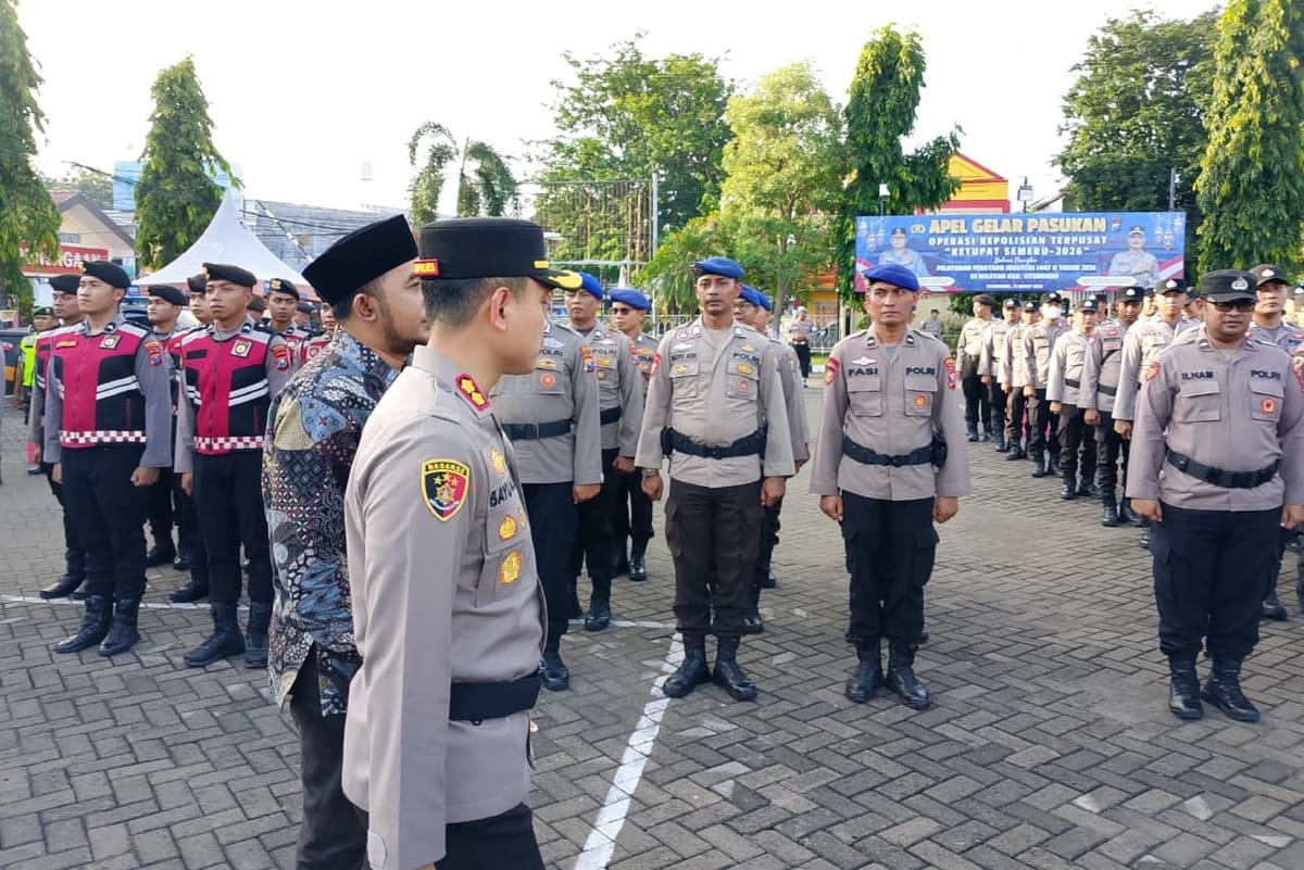 Amankan Jalur Mudik, Situbondo Kerahkan 350 Personel dalam Operasi Ketupat Semeru 2026
